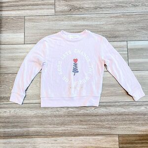 Spiritual Gangster Girls' Lets Change The World Sweatshirt - Size 14